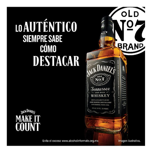 Whiskey Jack Daniel's Old No.7 De 700 Ml.