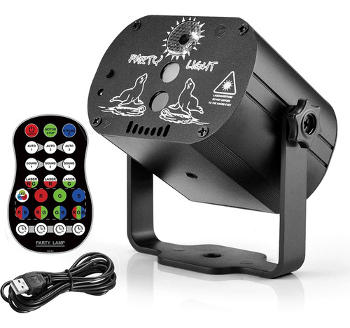 Laser Proyector Luces De Discoteca Rgb Led Para Fiestas