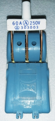 Cuchilla Trifasica 60 Amp 250 V. Marca North West Electric