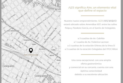 Venta Tres Ambientes Amenties Belgrano
