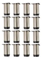 Comprar Patas Para Muebles 10 Cm Acero Inoxidable 16 Unid Regulables