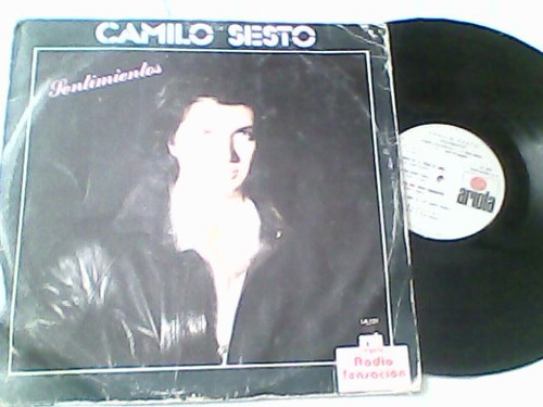 Disco Lp De Acetato Camilo Sesto, Sentimientos