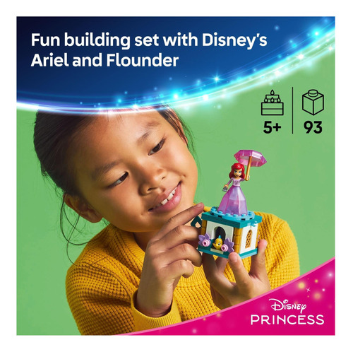 Lego Disney Princess Twirling Ariel Toy Construyendo Juguete