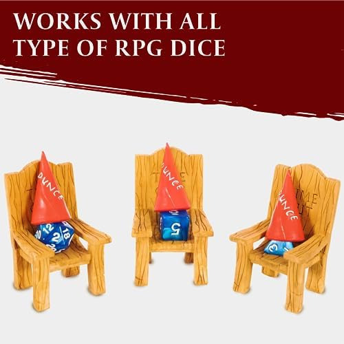 Lynx Dnd Dice Jail - Silla Time Out Y Sombrero De Burro Cast