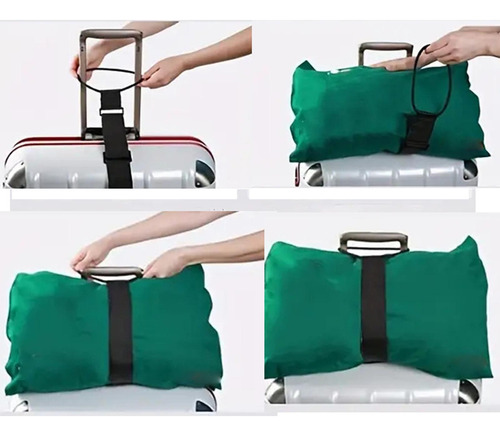 2 Uds Cinturones Para Maleta Cuerdas De Sujeción Correas