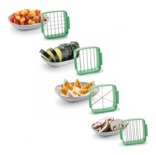 Nicer Ayudante Cocina Quick 5 En 1 Picatodo 7 Piezas