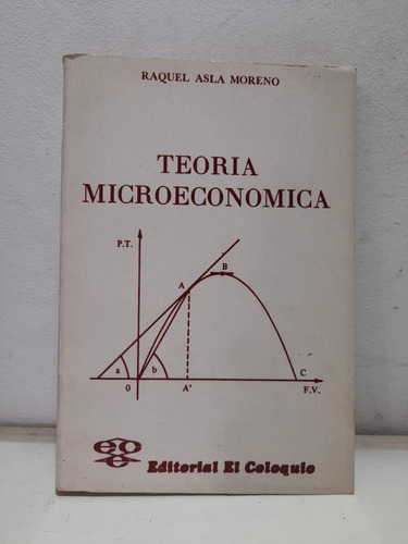 Teoria Microeconomica Raquel Asla Moreno  Libreria Merlin