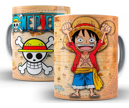 Caneca Anime One Piece Luffy chibi Vários Personagens - TackoSC - Caneca -  Magazine Luiza