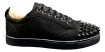 Comprar Tenis Negro Estoperoles Suela Roja Unisex