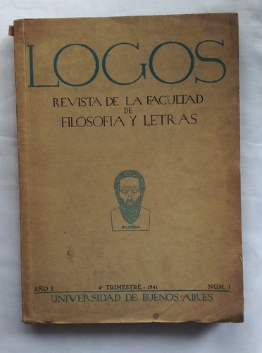 Logos / Revista De Fac. De Filosofía Y Letras / Uba (1941)