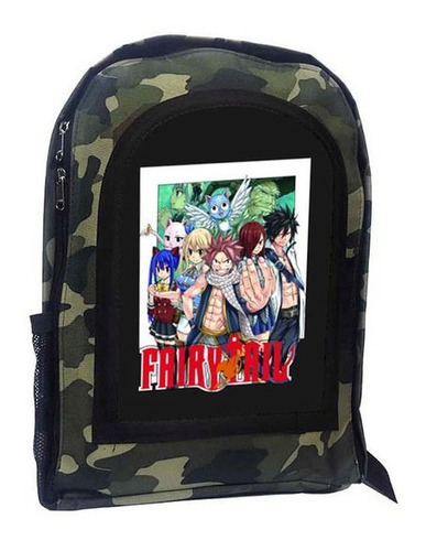 Mochila Camuflada Fairy Tail A23