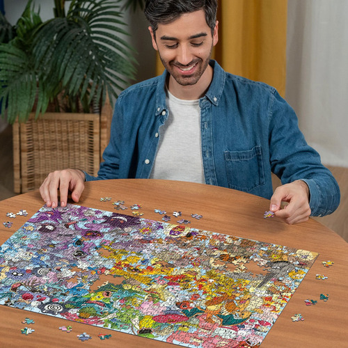 Rompecabezas Desafío Pokémon Ravensburger 1000pzas Puzzle