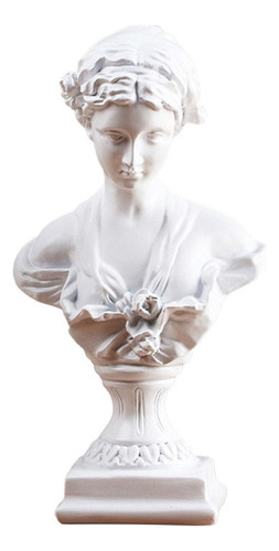 Clásico Busto De Venus Griego Estatua Escultura De Yeso Color Blanco
