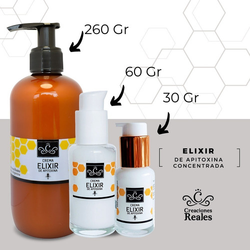 Crema Elixir De Apitoxina Concentrada 30g