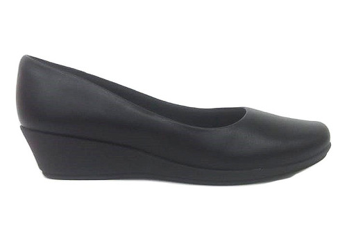 Zapatos Taco Chino Escotados Negro Mujer 35 Al 41