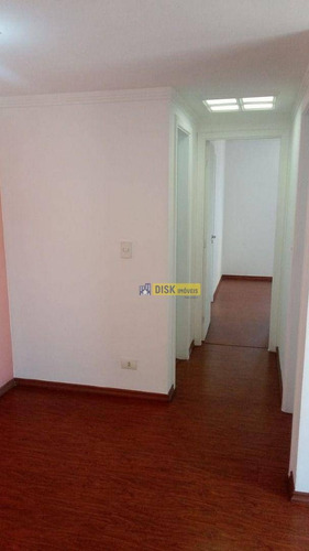 Apartamento Com 2 Dormitórios Para Alugar, 62 M² Por R$ 850,00/mês - Nova Petrópolis - São Bernardo Do Campo/sp - Ap1244