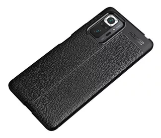 Funda Xiaomi Redmi Note 10 Pro Tpu Leather Case+ Mica Vidrio