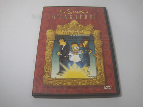 Los Simpson Clasicos Secretos Oscuros Pelicula Dvd 