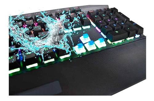 Teclado Gamer Semi Mecanico Noga Hybrid Retroiluminado