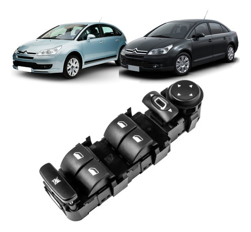 Botão Comando Vidro Elétrico Interruptor Citroen C4 Hatch