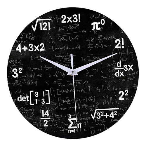 Relojes De Pared Únicos Para La Matemáticas Matemáticas