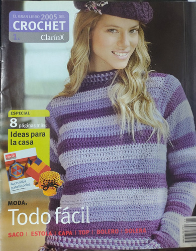 Revista El Gran Libro Clarín Del Crochet N°1 / Clarín-#7