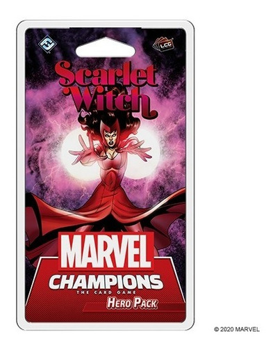 Marvel Champions Expansion Scarlet Witch Juego De Mesa