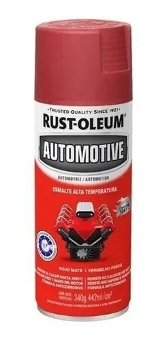 Aerosol Rust Oleum Automotriz Alta Temperatura 1093° Ed