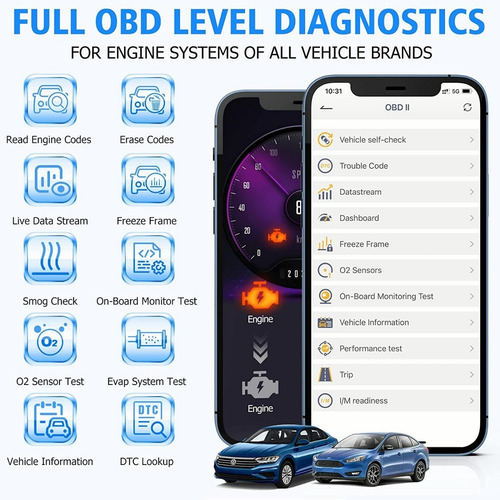 Scanner Ancel Bd300 Obd2 Para Sistema Obdi Completo Bmw/mini