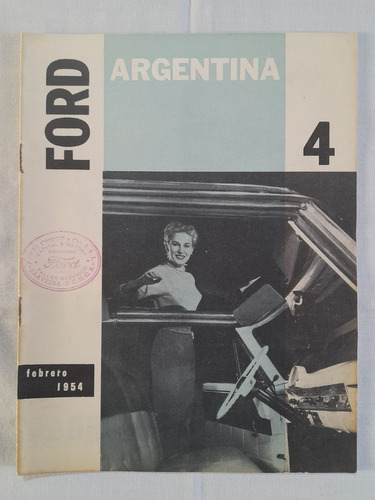 #z Revista Ford Argentina  Feb1954  Mercury 1954