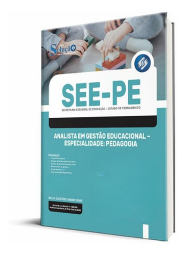 Apostila See Pe Analista Gestão Educacional Esp. Pedagogia