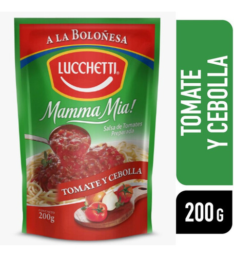 Salsa De Tomate Mamma Mia Dp 200gr Bolognesa(10 Unid)super