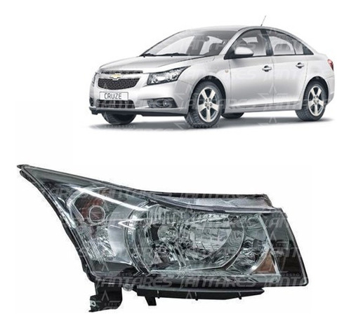 Optico Cruze Foco Derecho Chevrolet Cruze 2010-2016