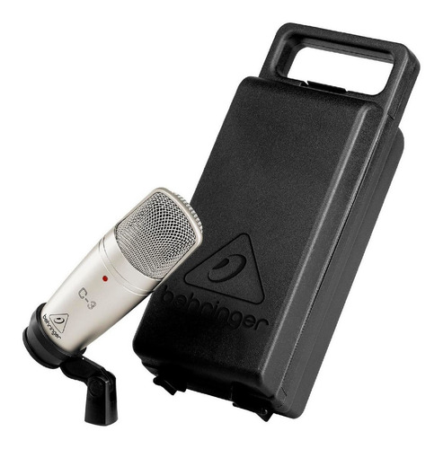 Micrófono Behringer C-3 condensador cardioide plateado