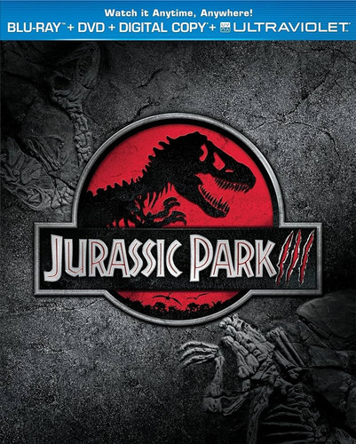 Jurassic Park 3 ( Bluray + Dvd ) Original Nuevo Y Sellado