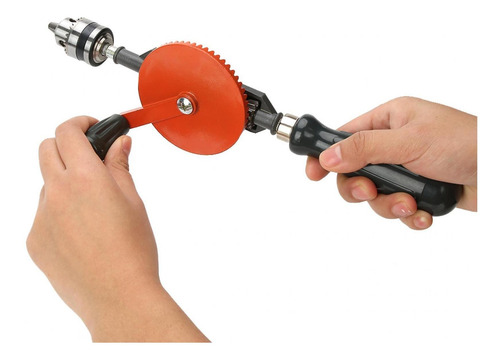 Taladro Manual Con Manivela Portátil