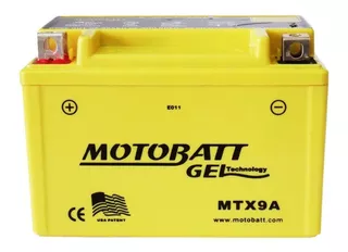 Bateria Motobatt Mtx9a 9ah Cb500 Shadow Xt600 Mirage 250