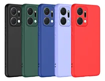 Comprar Funda De Silicona Felpa + Film Hidrogel Para Motorola E22i