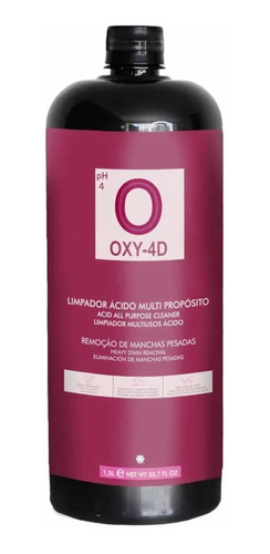 Limpador De Estofados Vinil E Couro Oxy2 1500ml Easytech