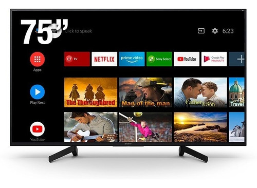 Televisor Sony Tv Led 75  4k Smart Y Android Xbr 75x805g La8
