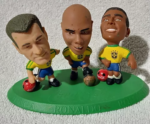 Antiga coleção, `Mini Craques - Coca Cola`, jogadores d