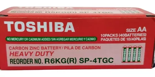 Pila AAA Zinc Carbon R6KG(R) RO3UG SP-2C TOSHIBA Set x 2 und 