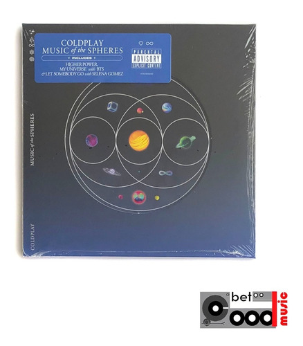 Cd Coldplay - Music Of The Spheres - Printed In Germany 