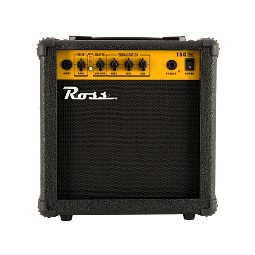 Amplificador Para Guitarra Ross G-15 Con Distorsion 15 Watts