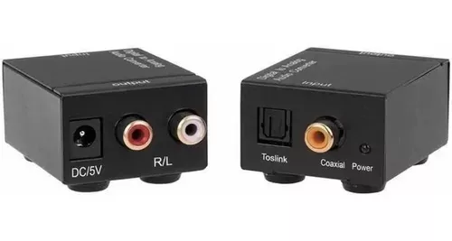Conversor Audio Digital Optico A Rca + 3.5mm Netmak !