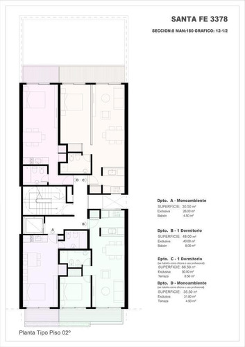 Imagen 11 de 11 de Santa Fe 3300 - 1 Dormitorio En Venta En Rosario