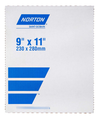 Norton T461 Tufbak Hoja Abrasiva Papel Carburo Silicio Grano