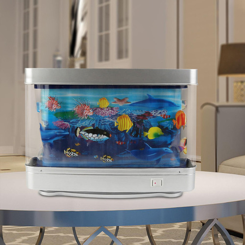 Yn Lámpara De Acuario Falsa Lámpara Decorativa De Acuario