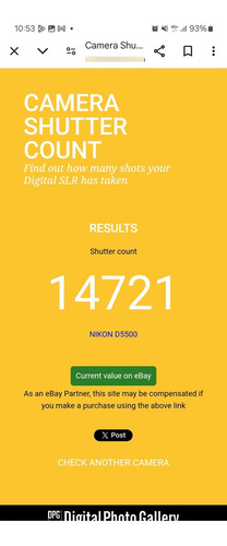 Nikon D5500 Dslr Color Negro Negro (Usado)