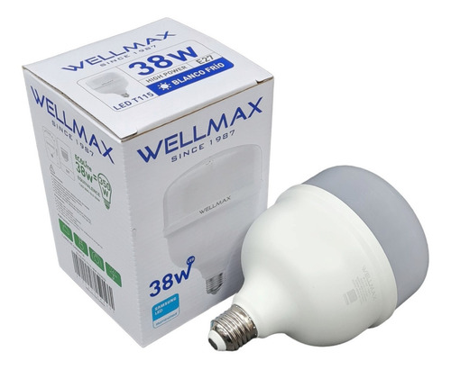 Unidad Wellmax 38W LED 220V Color de la luz Blanco frío